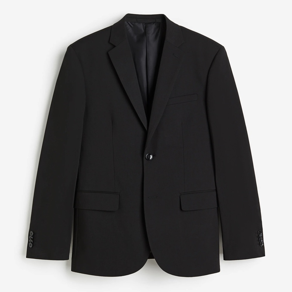 H&M Classic Black Men's Blazer Marlane
